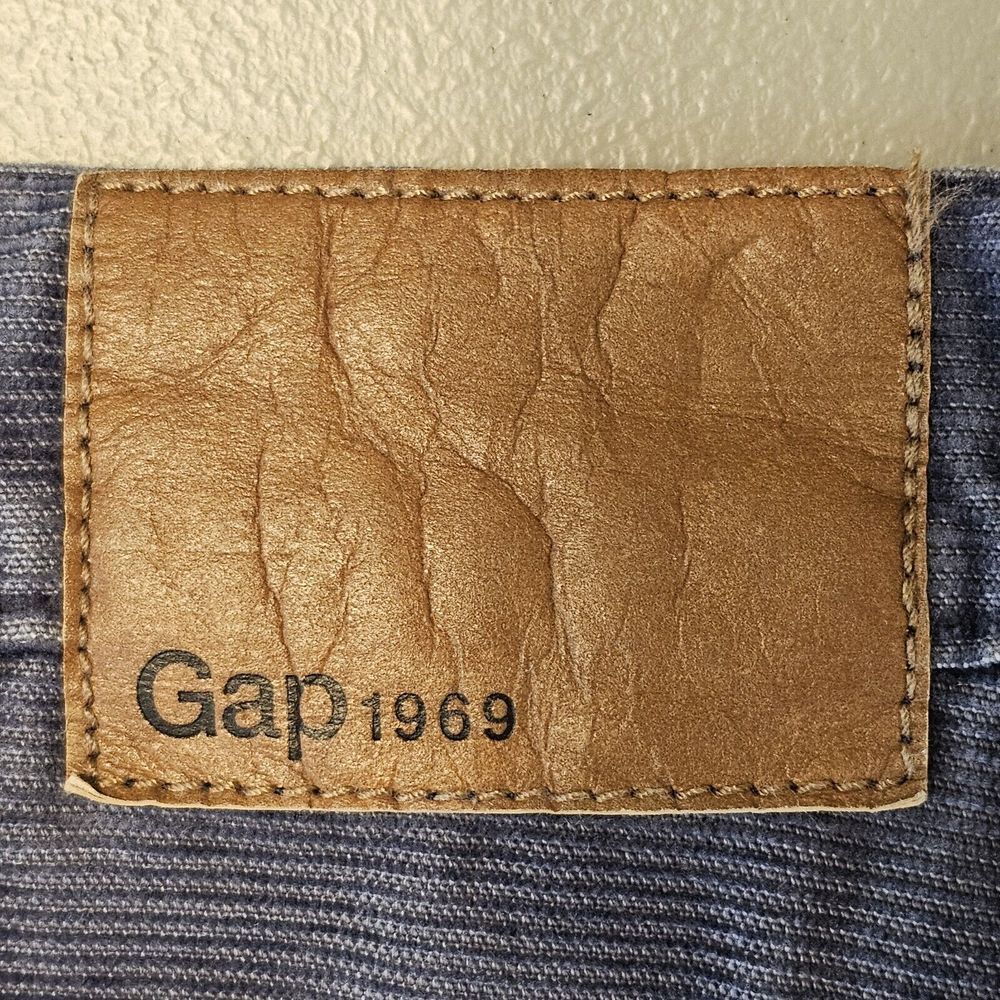 Gap 1969 Corduroy‎ Straight Fit 5-Pockets Pants Preppy Gray 38x30* (*Tag 36x30) - Picture 4 of 14